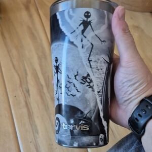 Nightmare before Christmas Tervis Black and White Character Tumbler